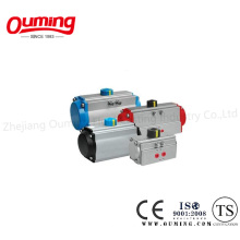 Rack and Pinion Pneumatic Actuator with Double Acting